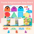 Children`s educational early education toys unlock board game cognitive brain puzzle wooden toys