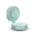 Mini Rechargeable Fan Humidifier with LED Light