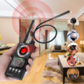 K68 RF Signal Detector Anti-Spy Camera GSM Audio Bug GPS Finder Scanner Tracker