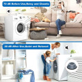 4 almohadillas antivibracin para lavadora y secadora, soporte de lavadora y cancelacin de ruido