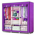3 Layer Storage Wardrobe 88130 Shelf Rack Fancy and Foldable