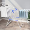 Folding Floor Standing Clothes Rack Baby Clothes Indoor Clothes Rack