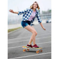 Skateboard beginners single-footed road board four-wheeled scooter teenager male and female adult