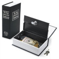 Black bookcase book-style cash cabinet jewelry home hidden safe dictionary safe