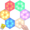 RGB Honeycomb Light LED Light DIY Hexagonal Wall Light Colorful Night Light with Remote Control