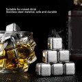 Reusable Stainless Steel Ice, Food Grade Frozen Stone for Whiskey, Wine, Beer, Vodka
