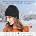 Bluetooth USB Music Headset Beanie Hat