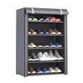9 layers dustproof shoe rack locker non-woven shoe cabinet