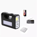Portable Solar Lighting System GD Plus GD-8017 COB with 3 Bulbs Mobile Charging Camping Light