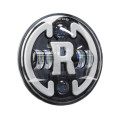 Car LED Headlight Round Spotlight Work Light with R Letter for Harley Motorcycle Jeep Lights