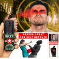 Pepper Spray Self Defense Device Personal Security Tear Gas Spray Police With Security Lock