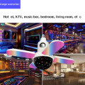 3 Leaves Bluetooth Star Starry Music Lamp Remote Control RGB LED Light