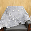 1.5m baby blanket glow in the dark star moon plush nap warm sofa glow blanket