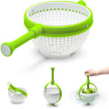 Salad Spinner Drain Vegetable Basket Scratch Resistant Spinning Fruit Vegetable Colander