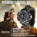 G7 outdoor tactical watch camping survival umbrella rope watch multi-functional waterproof wristband