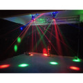 Dj Party Lights 16pcs LED Beam Laser Flash 3 in 1 Infinite Rotating Moving Head Football Light