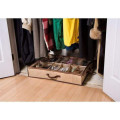 Fabric Underbed Shoe Storage 12 compartments
