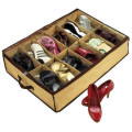 Fabric Underbed Shoe Storage 12 compartments