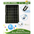 Portable Solar Cell Phone Charger, Stable Chip Fast Charging
