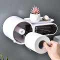 Toilet paper holder multifunctional household storage box