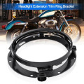 Headlight bracket electroplating black headlight baffle wear-resistant suitable for motorcycles