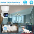 Home Security IP Smart PTZ Two Way Audio Surveillance Recording Camera