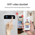 720P Smart WIFI Doorbell Intercom Two-Way Audio Wireless Security Camera Home Visiting Reminder