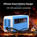 Battery Charger LCD Display Car Charger Power Pulse Repair 12-24V