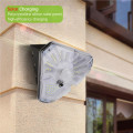 Solar Wall Motion Sensor Crystal Rainproof Activated Light With 3 Modes 62 LED Triangle LAMP