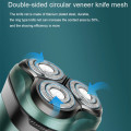 Electric Shaver Rechargeable Shaver 3D Floating Blade Sideburn Cutter USB Shaver DL-9201