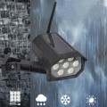 Simulation Monitoring Fake Camera Solar Induction Wall Lamp LED Strong Light Remote Control Wireless