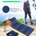 USB Solar Panel Waterproof 10W Power Bank Foldable Outdoor Mobile Phone Charging Camping