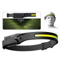 LED Headlight Outdoor Lighting Rechargeable Waterproof Headlight for Hiking, Camping and More