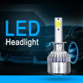 Car far and low beam bulb COB LED headlight headlight bulb auto parts H1