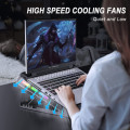 A13 Gaming Laptop Cooling Pad 5 Fans RGB Lighting XF0671