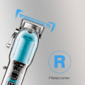 DL-1539 Full Transparent Visual Hair Clipper with LED Display for Hair Salon