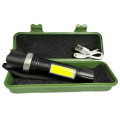Green Box USB Rechargeable Flashlight Adjustable Tactical Flashlight