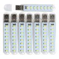 8 Pack Plug-In Night Lights USB Plug Lights Small LED Strips