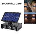 6 LED Wall Lamp Solar Light Outdoor IP65 Waterproof Garden Decoration Garden Light