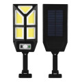 Outdoor Solar Light Waterproof Human Body Sensor Street Light LED Garden Light with Remote Control