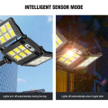 60W Solar Street Light Motion Sensor Waterproof Remote Control 3 Sides Foldable Garden Light GD-7860