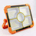Solar Emergency Light Rechargeable LED Flood Light Portable Handheld Work Light Car Repair