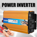 Power Inverter 1000W Voltage Converter Gold Color With USB Port