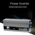 Power Inverter Battery Converter Power Supply Charger Switch 2000W