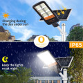 400W Outdoor Solar Street Light LED Light with Remote Control Outdoor Security Flood Light