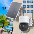 Solar Security Camera Outdoor WiFi Wireless IP Camera PIR Human Detection Night Vision Home Security
