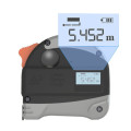 30M Laser Tape Measure Retractable Digital Stainless Steel Tape Measure Multi-angle Measuring Tool