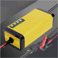 12V 2A Car Battery Charger Power Pulse Repair Motorcycle Battery Charger - Suitable for 12V 4AH-30AH
