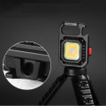 Mini Flashlight Work Light Pocket Outdoor With Stand