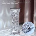 Crystal Table Lamp Rechargeable Modern Bedside Table Lamp Bedside Lamp For Decorating Bedroom Living